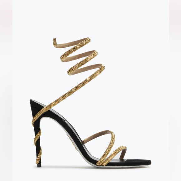 Snake gemstone wrap sandals new size 8.5 - Picture 4 of 10